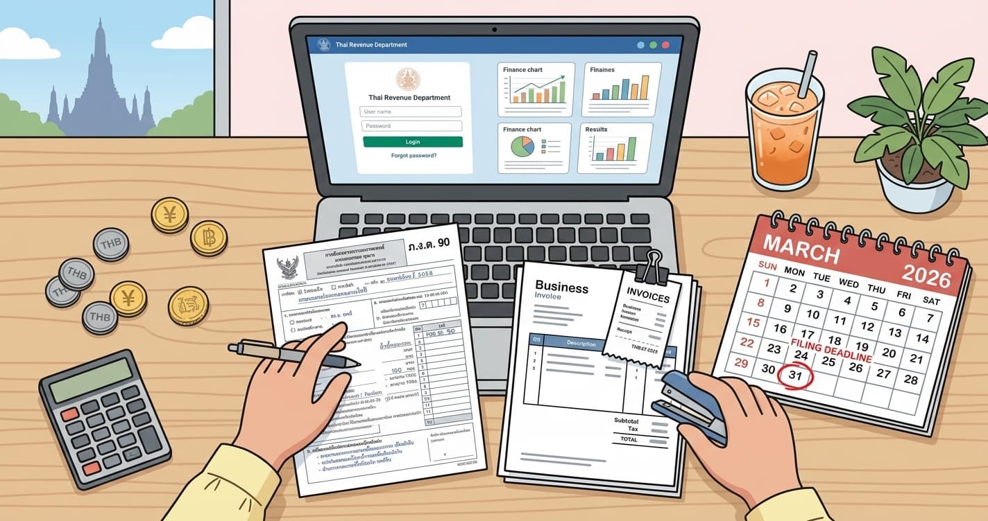 Complete Guide to Thailand Personal Income Tax for Freelancers and SMEs 2026