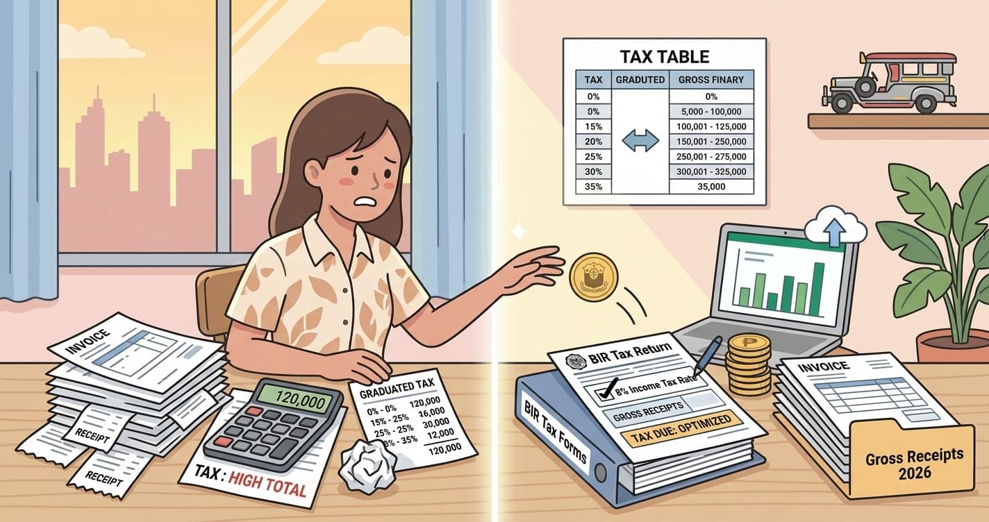 Philippines 8% Flat Tax vs Graduated Rate: Which Is Better for Freelancers in 2026?