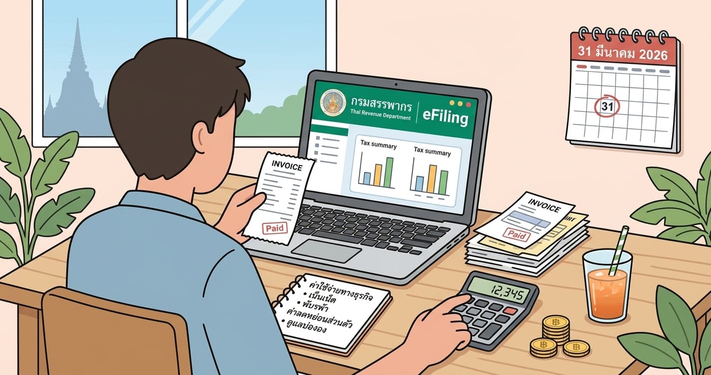 Thailand Freelancer Tax Deductions: Business Expenses and Allowances You Can Claim in 2026