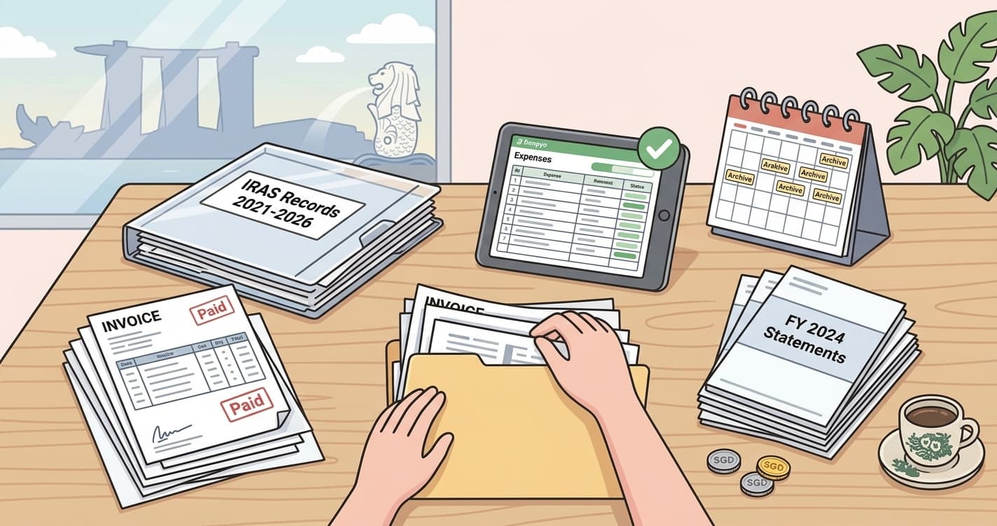 IRAS Audits & Record Requests: A Freelancer's Readiness Guide (Singapore, 2026)