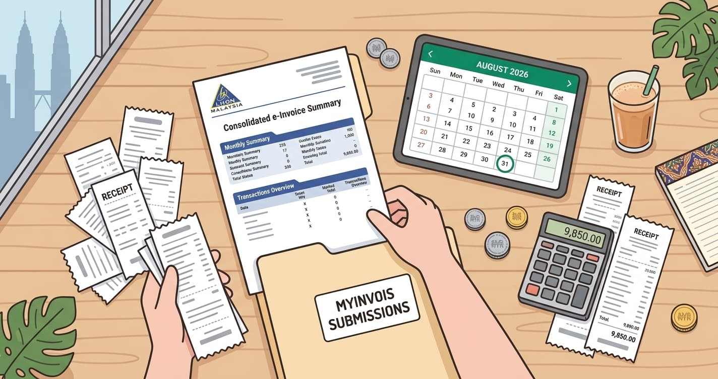 Consolidated e-Invoice for B2C Sales: A MyInvois Guide for Malaysian Freelancers 2026